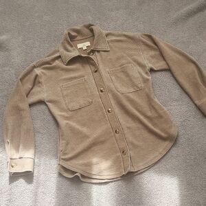 Thread & Supply Beige Knit Top